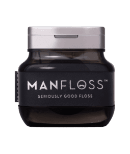 Manfloss Dispenser: 2 x rolls BLACK Tape