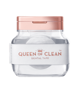 Queen Of Clean Dispenser: 2 x rolls WHITE Tape